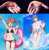 Red or Blue   Saki (Girlfriend, Girlfriend)   Or   Fuuka (The Aquatope on White Sand)
