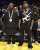 Usher & Floyd Mayweather courtside at the Lakers game