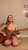 Cute topless girl singing and playing guitar on Live -