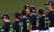 試合前の両チームの選手&コーチ紹介。 コータローくんはコータローくんでした笑 なぜかパータッチをしていました笑 YouTubeに後ほどアップします #swallows #日本シリーズ #ヤクルトスワローズ #山崎晃大朗