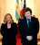 'A pocas semanas de mi visita en Argentina he recibido hoy en el Palazzo Chigi al Presidente de la Rep&uacute;blica Argentina @jmilei.  La discusi&oacute;n ha constituido la ocasi&oacute;n para reiterar la voluntad en com&uacute;n de reforzar a&uacut