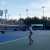 Hitting the practice court ahead of her match on Arthur Ashe   @naomiosaka | #USOpen