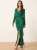 Buy Here |  Long Sleeve V Neck Draped Front Ruched Cocktail Splited Party Maxi Bodycon Dress  #fashionista #fashion #fashionable #fashionstyle #fashioninspo #fashiondesigner #outfitoftheday #outfitstyle #outfitpost #outfits #womenswear #women