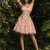 BUY HERE |  3D Floral Appliques Short A Line Tulle Prom Dress | Baby Shower Outfit For Guest Winter #fashionista #fashion #fashionable #fashionstyle #fashioninspo #fashiondesigner #outfitoftheday #outfitstyle #outfitpost #outfits #womenswear #women