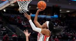 Ohio State defeats Michigan for the third time this season, 81-79, and advances to the Big Ten Tournament semifinals, where the Buckeyes will face top-seeded Indiana.