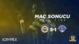 MA&Ccedil; SONUCU | Fenerbah&ccedil;e 5-1 Kasımpaşa #FBvKAS