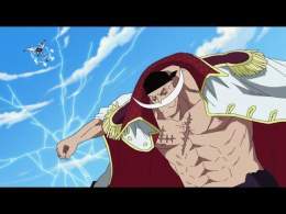 Whitebeard Newgate Destroys Aokiji - One Piece English Sub