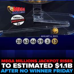 Mega Millions jackpot soars to over $1B after no big winner in Friday night's drawing
