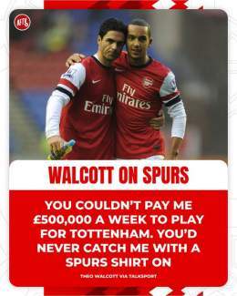 What do you think of Tottenham?    #AFC #Arsenal #NorthLondonDerby