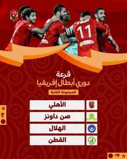 إليكم مجموعة الأهلي في رحلة استعادة لقب بطولتنا المفضلة دوري الأبطال ضمن مرحلة المجموعات   #أفريقيا_يا_أهلي #يلا_يا_اهلي