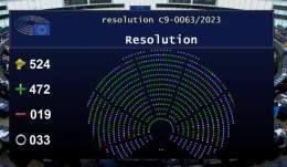 Европарламент одобрил резолюцию, призывающую создать международный трибунал по расследованию преступлений путина и лукашенко.  Современные россияне войдут в историю как поклонники наZизма. И это замечательно