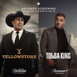 Here's how you can see the premiere of #YELLOWSTONE Season 5 and the series premiere of #TULSAKING on the big screen (and early!) at AMC Theatres.