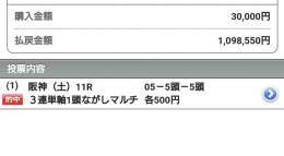 12/4 中央勝負R無料予想 \u25c9参加条件3点(当選3名) ・いいね・RT・フォロー  昨日船橋80万馬券300万払い戻し [チャレンジC]【SS】で万馬券的中 穴馬激走連発！！4万馬券獲得 \u25ce1着(11.2倍) \u25ce2着(23.4倍) \u25ce2着(29.2倍) \u25ce2着(27.3倍) \u25ce2着(10.3倍) \u25ce3着(35.0倍)