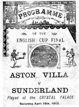 We Won The 110 Years Ago Today @AVFCOfficial 1 (Barber) @SunderlandAFC 0 Gate 121,919. I think @WorrallLes might have been at this game? #astonvillafootballclub #AstonVilla #AVFC #Sunderland #FACup @les