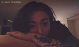 JK LIVE @ Weverse :"KNOCK,KNOCK"  JUNGKOOK CAME HOME,W/ THE LONG HAIR,HIS HAIR &amp; OMG BAM I MISSED HIM SO MUCH UR MY FAV REBEL,JK,COZ U MAKE TATTOOS LOOK SO GOOD,BABY  OUR PURPLE LIGHT JK #BTSARMY R ALWAYS HERE 4 U,  LOVING U   10 YEARS WITH JUNGK