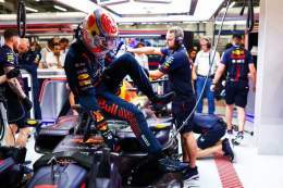 | Red Bull confirmed after qualifying that a driveshaft mechanical failure was the fault that caused Max Verstappen to end his qualifying early. #F1 #SaudiArabianGP