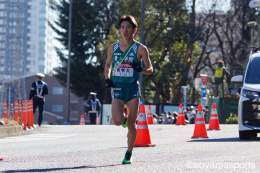 第99回 #箱根駅伝  10区 #中倉啓敦 青学ラストラン！  区間賞ペースです！  #青学駅伝 #ピース大作戦 #研鑽 #青歴へ継げ
