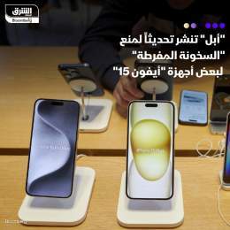 ???? أعلنت مجموعة أبل أنها ستنشر تحديثاً لنظام التشغيل لمنع "السخونة المفرطة" التي س...