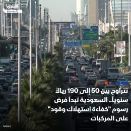 ???? السعودية بدأت اليوم تطبيق رسوم جديدة على المركبات ترتبط بكفاءة استهلاكها للوقو...