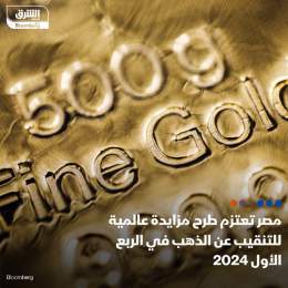 ???? تعتزم مصر، طرح مزايدة عالمية جديدة أمام الشركات، للتنقيب عن الذهب والمعادن الم...