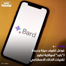 ???? زودت شركة "غوغل" منصتها الحوارية الذكية "بارد" (Bard) بميزة الردود الفورية على محاد...