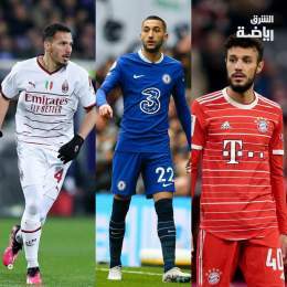 3 نجوم عرب ضمنوا التواجد في ربع نهائي دوري أبطال أوروبا  1- إسماعيل بناصر  2- حكيم زياش 3- نصير مزراوي  #الشرق_رياضة  #الشرق_للأخبار