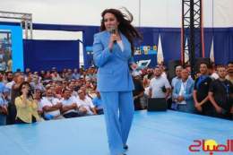 من قرية با محمد.. نبيلة الرميلي: الدولة الاجتماعية خيار رسخناه والإصلاحات يجب أن تستمر