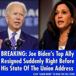 BREAKING: One Of Biden&rsquo;s Top Allies Resigned Right Before His State Of The Union Address. Read The Full Story Here: