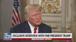 In this single clip Trump tells Hannity about his process of telekinetic declassification (not a thing) then speculates the FBI might&rsquo;ve been looking for Hillary&rsquo;s emails in Mar-a-Lago (he didn&rsquo;t really seem to be joking). Wild stuf