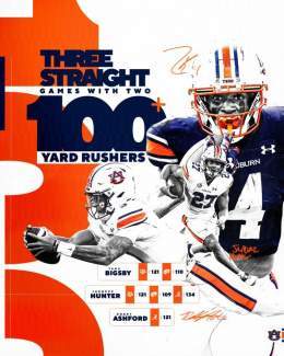 For the first time ever in Auburn history