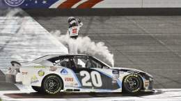 The NASCAR Xfinity Series race at Auto Club Speedway averaged 0.446 million average viewers on FS2 last weekend.   The event was live on Sunday at 8:00 PM ET due to weather postponing the race on Saturday evening.