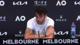 "He loves to play these kind of matches."  Matteo Berrettini praised @andy_murray after their epic first round encounter.  #AusOpen &bull; #AO2023