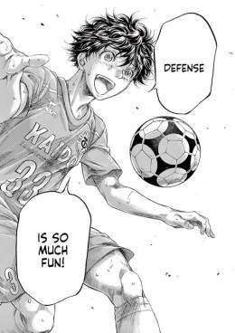 Ashito finally understands that Defense is so much fun #aoashi #アオアシ