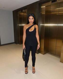 Photo shared by \ud83c\uddf2\ud83c\udde6\ud83c\udf39Moroccan special page \ud83c\udf39\ud83c\uddf2\ud83c\udde6 on December 24, 2023 tagging @ratikax. May be an image of 1 person and jumpsuit.