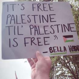 \ud83c\uddf5\ud83c\uddf8 A Palestinian girl on the cover of Vogue. The joy it brings me to say that&hellip;.I won&rsquo;t stop talking about the systematic oppression, pain and humility that Palestinians face on a regular basis. With only love in my 