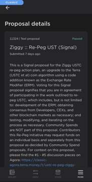 BREAKING  $LUNC Prop 11324: Re-Peg UST (Signal) has officially passed!  - #Lunc #LuncBurn #LUNCcommunity #LuncArmy #LUNCpenguins #Crypto #USTC #Binance #Terra #News #Burnalot #BetterLunc