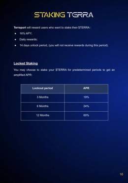 #Ad Who&rsquo;s Staking their $TERRA when the presales are over?    Sign up and join the token presale!   - #Lunc #LuncBurn #LUNCcommunity #LuncArmy #LUNCpenguins #Crypto #USTC #Binance #Terra #News #Burnalot #BetterLunc