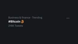 #Bitcoin - the trending topic.