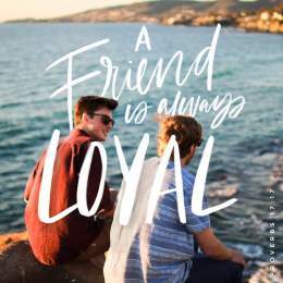 &ldquo;A friend is always loyal, and a brother is born to help in time of need.&rdquo; Proverbs 17:17 NLT  #SmackDown #VemQueTemNaGlobo #koobrasil #PasuruanSantri #PerkebunanBioIndustri #RIPTwitter #GoodByeTwitter #WordsOfWisdom  #Drishyam2    Binanc
