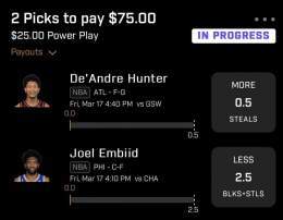 You guys delivered Ladder day 1 Good luck if tailing  #PrizePicks #dfs #PrizePicksNba #PrizePicksCbb #PrizePicksNfl #PrizePicksNhl #PrizePickscfb #NBA #NFL #NBATwitter #ladder #ladderchallenge #prizepicksladder #NBAextra