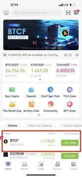 Congratulations, BTCF to the Moon