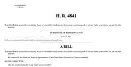 JUST IN:  House Financial Services Committee passes bill protecting right to self-custody #bitcoin