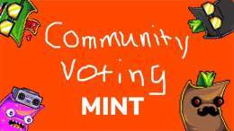VOTING   When should we release information about the mint date?   in the next 24 hours    2 weeks before mint   COMMENT
