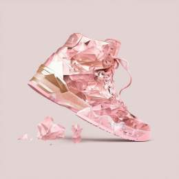 Pink diamond sneaker for that special someone #Ordinals #BitcoinSneakers Inscription #401879