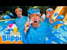 Blippi Learns Pool Safety & How to Swim! \ud83c\udf0a\ud83c\udfca‍\u2642\ufe0f
