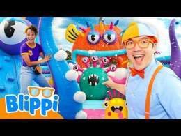 Blippi & Meekah Underwater Hide and Seek! \ud83e\udd80