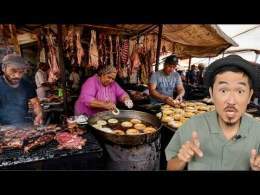 Manger pour moins d'un euro au marché le plus animé du Maroc !