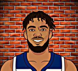 Karl Anthony Towns in the 4th Qtr and OT tonight:   0 PTS  1 REB  0 AST  0-2 FG  0-1 3P  -7   He had Reaves Schroeder on him on several possessions