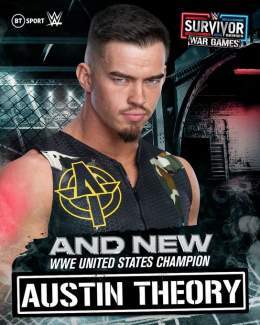 ???????????? ????????????????????????????????????????????  @_Theory1 is the new WWE United States Champion!    #SurvivorSeries