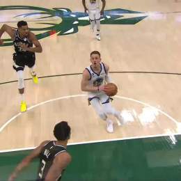 Giannis blocks Donte.
